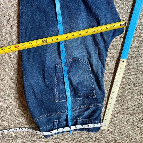 Lane Bryant Distinctly Boot Jeans Light wash blue Women Plus Size 22P Pocket - Picture 3 of 6